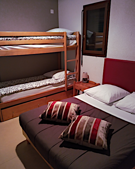 vue d'une chambre familiale