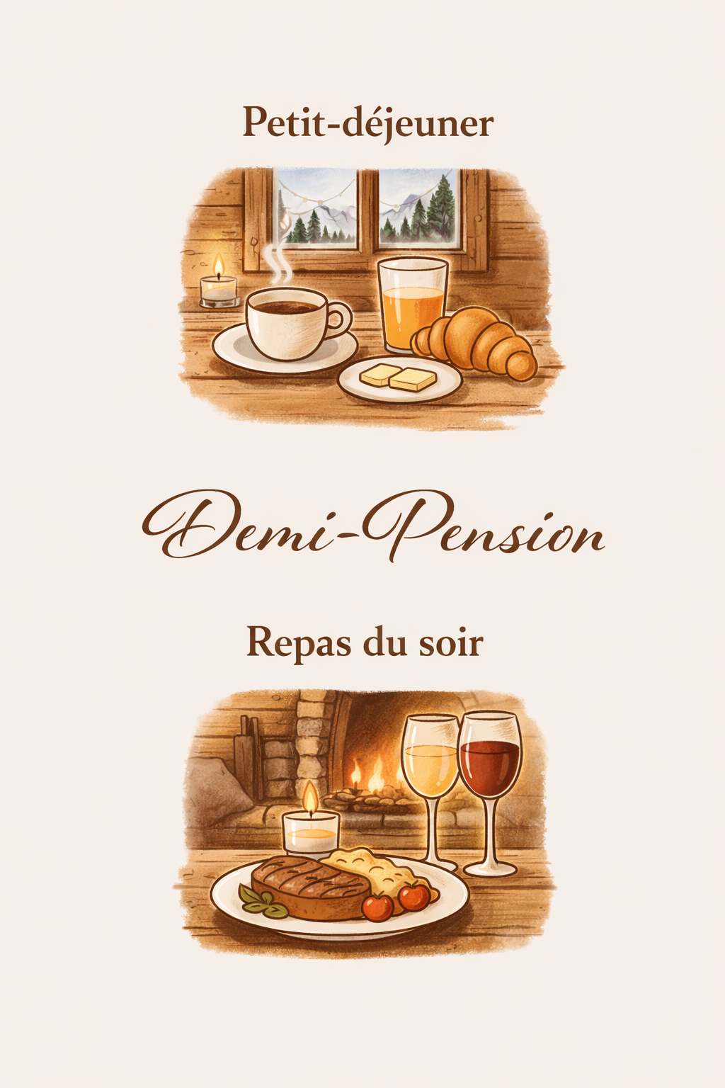 Vue d'une chambre double