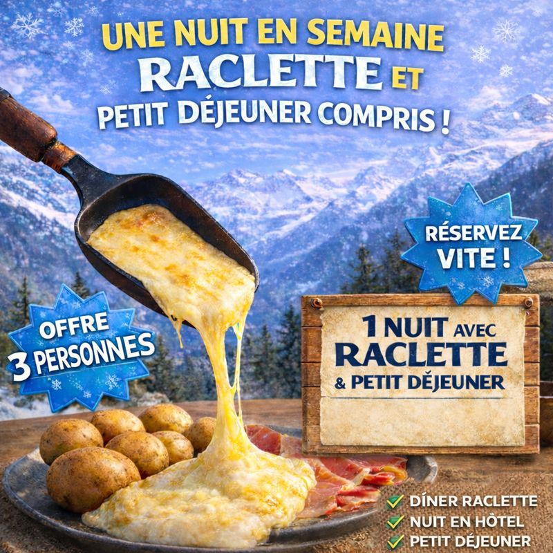 Séjour Soirée Sympa à la montagne 2 adultes et 1 enfant