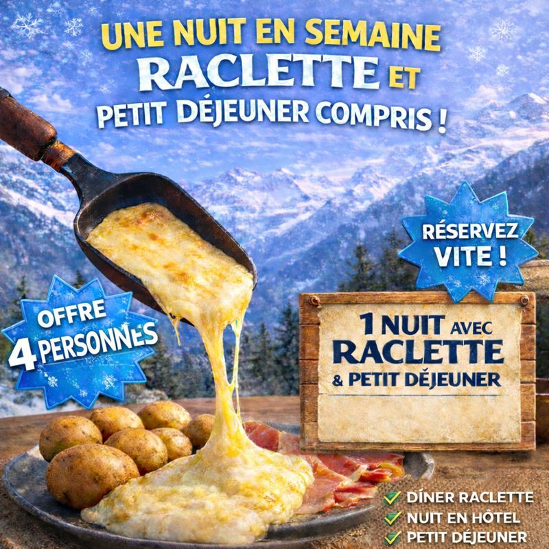 Séjour Soirée Sympa à la montagne 2 adultes et 2 enfants